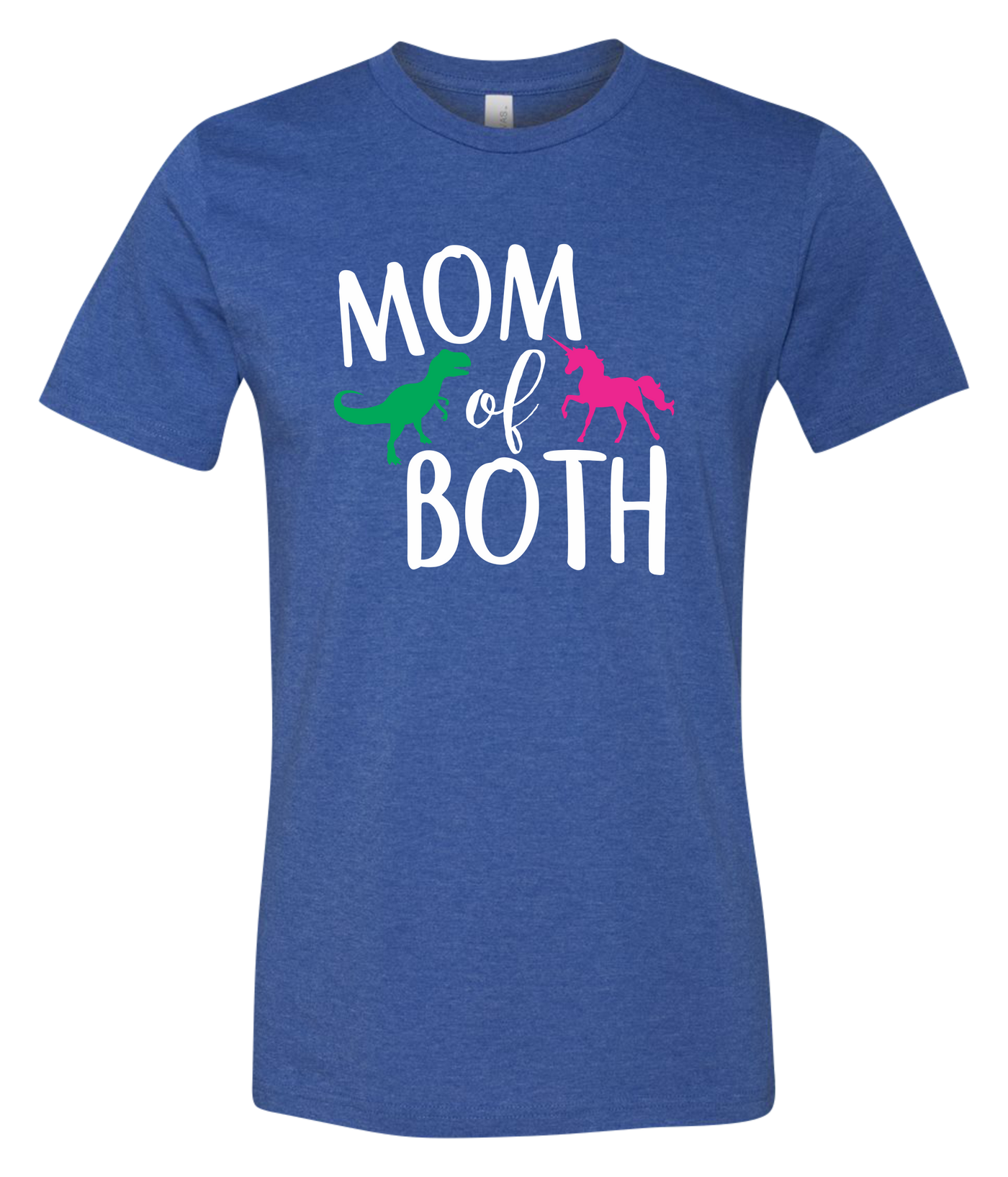 Mom of Both Short Sleeve Graphic T-shirt
