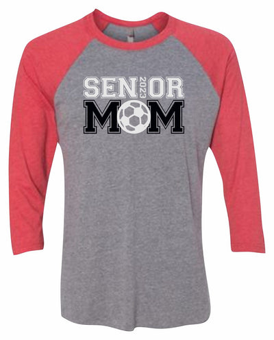 Quaker Senior Soccer Mom Raglan Sleeve T-shirt