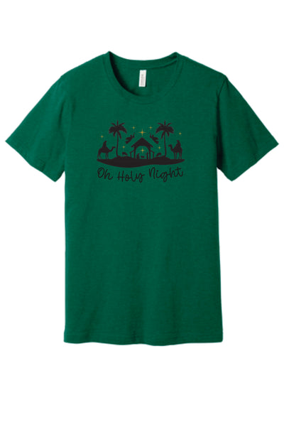 Oh Holy Night Short Sleeve T-shirt