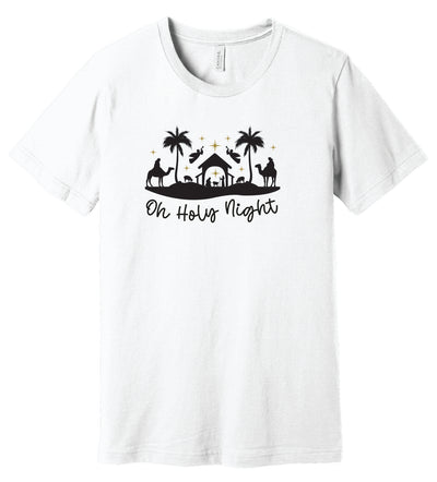 Oh Holy Night Short Sleeve T-shirt
