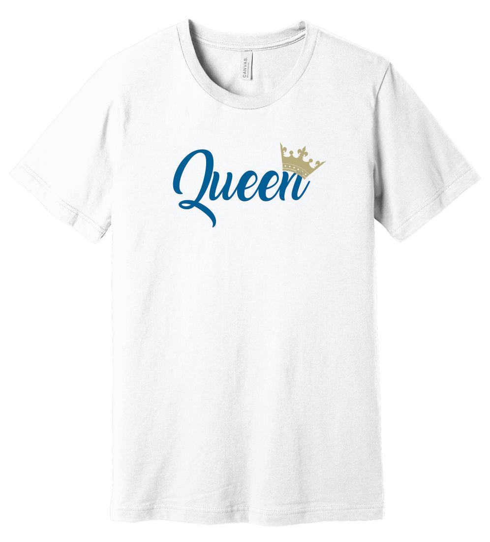 Queen with Crown Short Sleeve Graphic T-shirt
