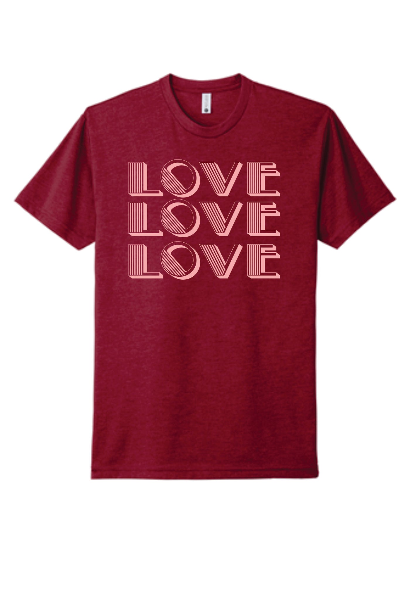 Love Retro Short Sleeve T-shirt