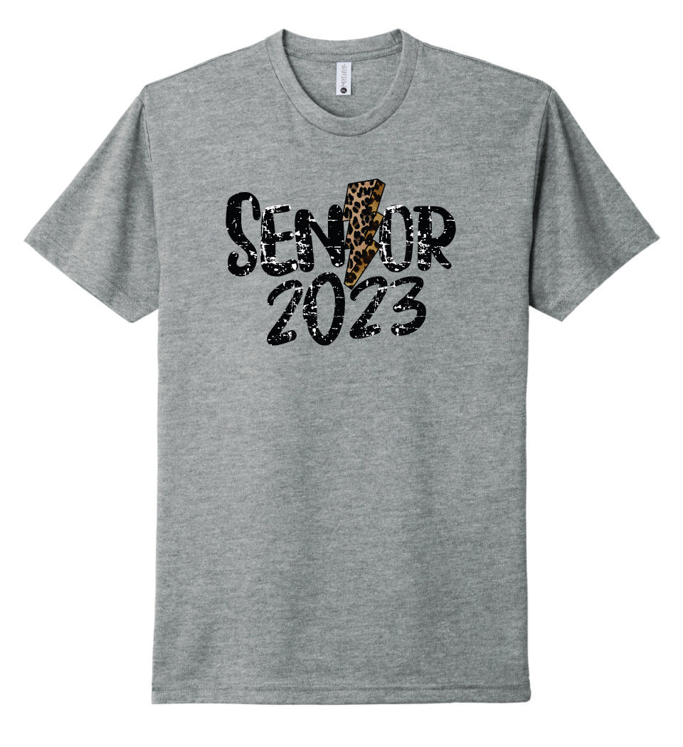 Senior 2023 Distressed Graphic T-Shirt