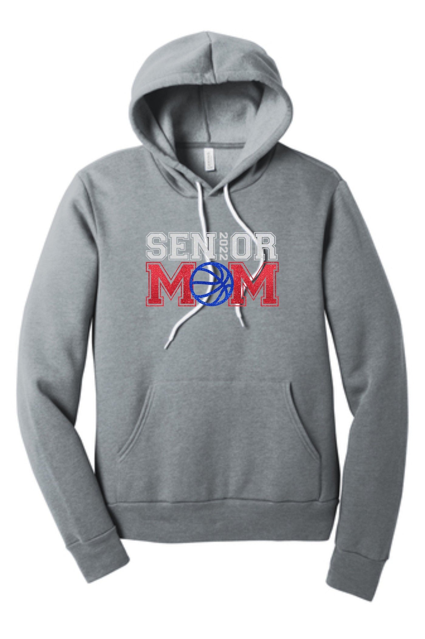 Senior Basketball Mom Hooded Sweatshirt