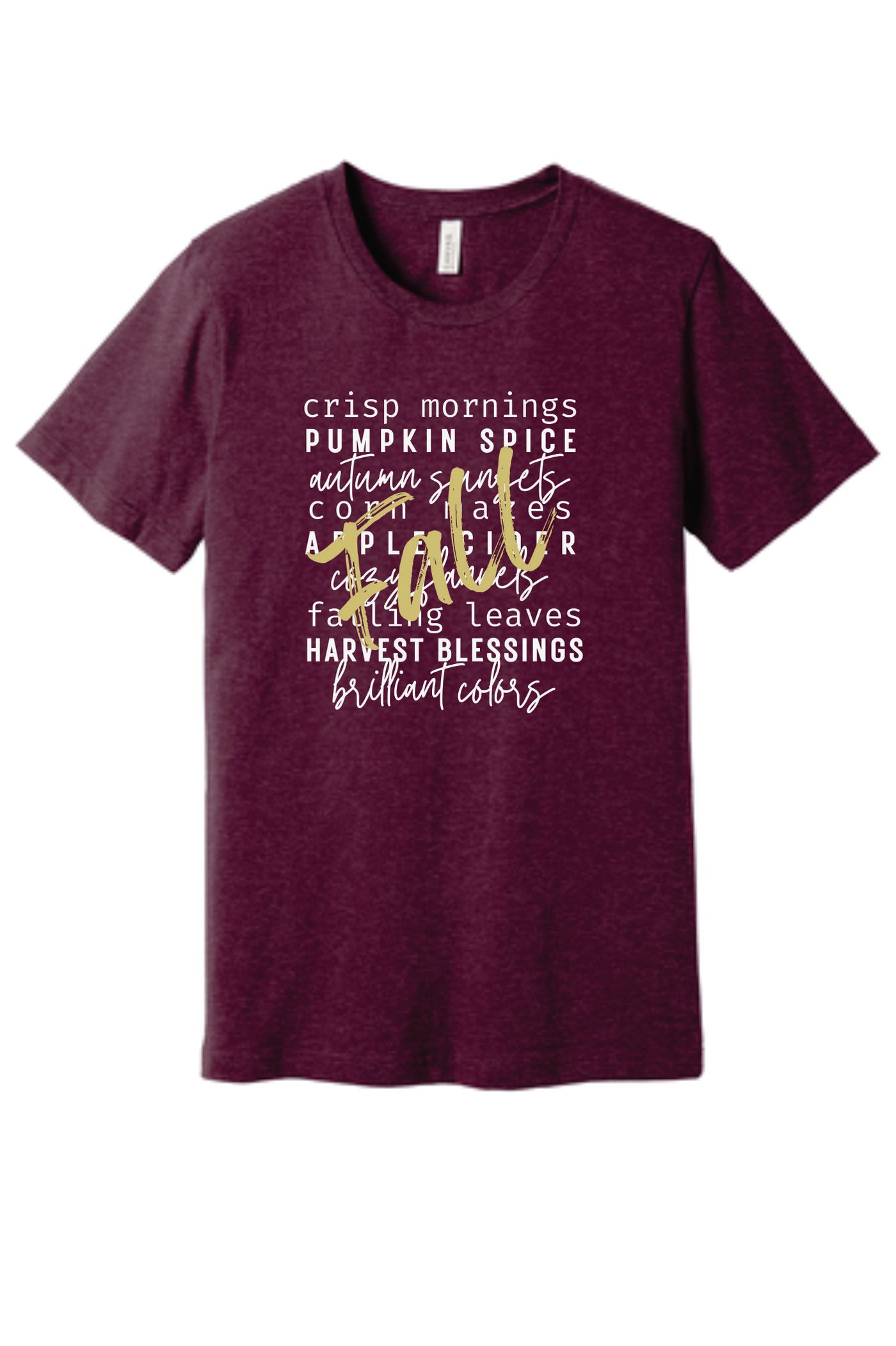 Falling for Fall Short Sleeve Graphic T-shirt