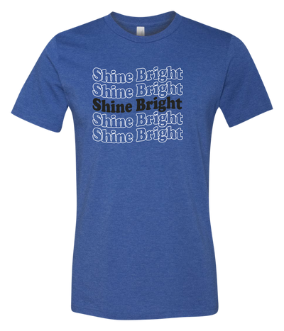 Shine Bright Wave Short Sleeve Graphic T-Shirt