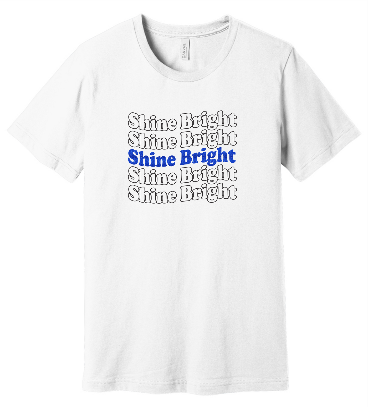 Shine Bright Wave Short Sleeve Graphic T-Shirt
