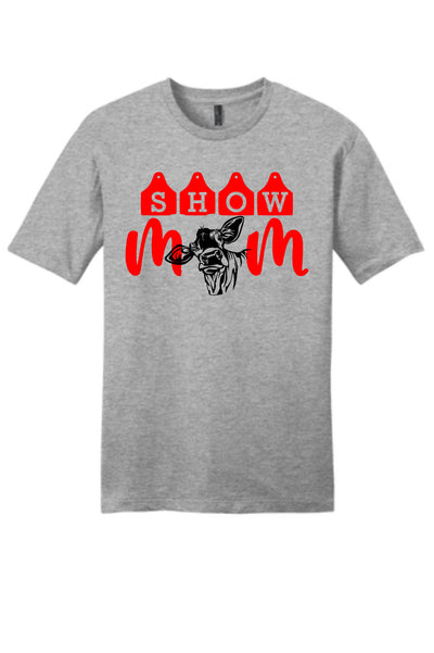 Show Mom(with animal choices) Short Sleeve Graphic T-Shirt