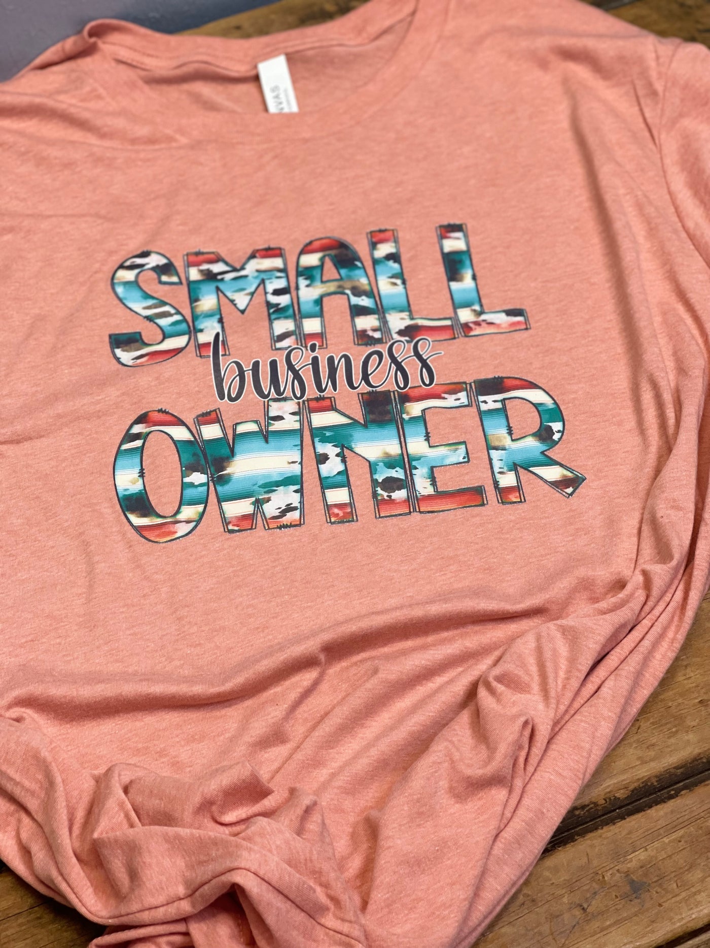 Small Business Owner Short Sleeve Graphic T-shirt