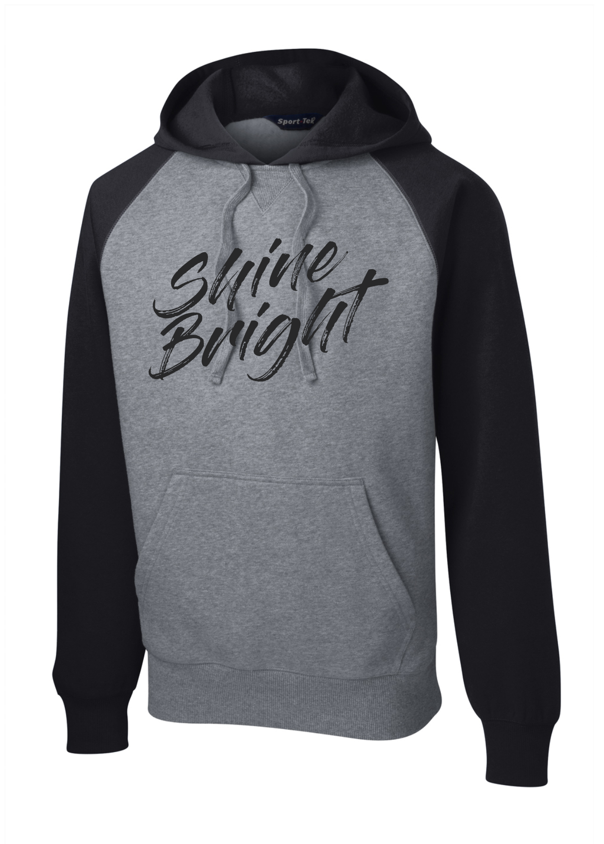Shine Bright Distressed Vintage Hooded Sweatshirt