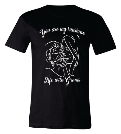 You Are My Sunshine Life with Grams Short-Sleeve Graphic T-shirt